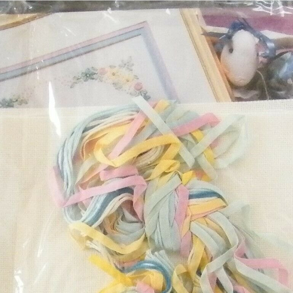 True Colors Ribbon Embroidery Baby Blessings Welcome To The World NEW OPEN PKG - Picture 9 of 12